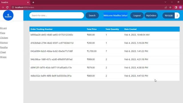 FoodOrb (E-commerce Website) : Food Ordering Website | Angular + Spring Boot | Java Project Help смотреть онлайн