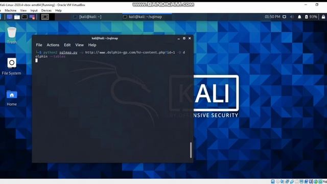 Menggunakan Sql Map di Kalilinux смотреть онлайн