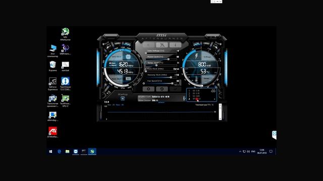 Даунвольт и разгон карт от Nvidia. Алгоритм Ethash. смотреть онлайн