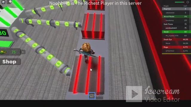 Играем в Ultra Power Tycoon. Первый раз записиваю видео. Первый опыт смотреть онлайн