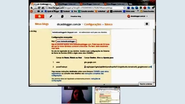 Domínios personalizados Blogger / Custom Domains Blogger смотреть онлайн