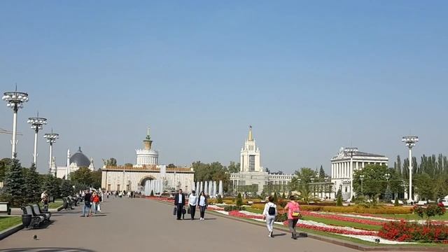 ВДНХ накануне 7 сентября 2019