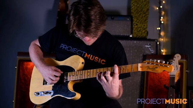 Fender Custom Shop 70th Anniversary Broadcaster Master Built Kyle Mcmillin - Project Music смотреть онлайн