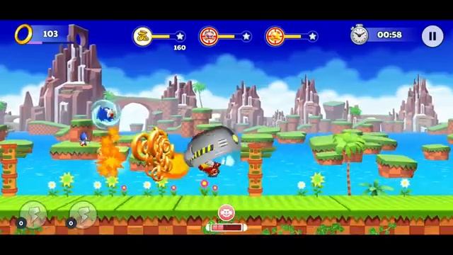 Sonic Runners Adventure - walkthrough part 4 android HD 1080p смотреть онлайн