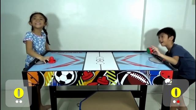 CHALLENGE: AIR HOCKEY | MULTI-GAME TABLE смотреть онлайн