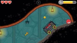 БОССЫ ЧЕРНЫЕ КВАДРАТЫ В ОБЫЧНЫХ УРОВНЯХ в игре красный шарик про New Red Ball 4