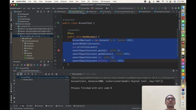 Protected keyword in Java with an example смотреть онлайн