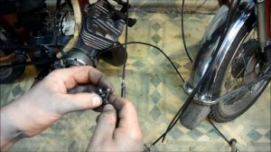 Троса управления мопеда Карпаты, мой вариант