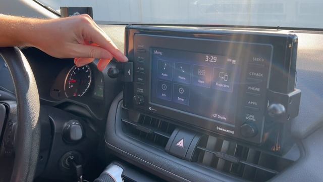 Toyota RAV4 2019-2023 Phone Mount Install - made by OFFROAM смотреть онлайн