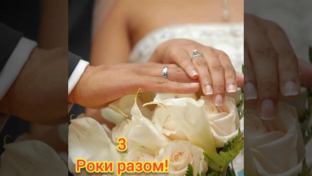 Вітаємо З 3 річницею Весілля! смотреть онлайн