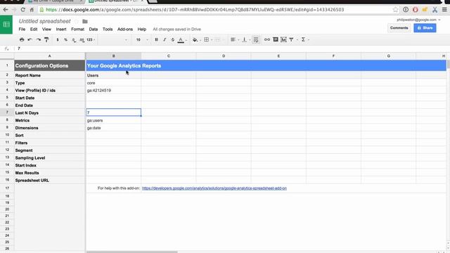 Introduction to the Google Analytics Spreadsheet Add-on смотреть онлайн