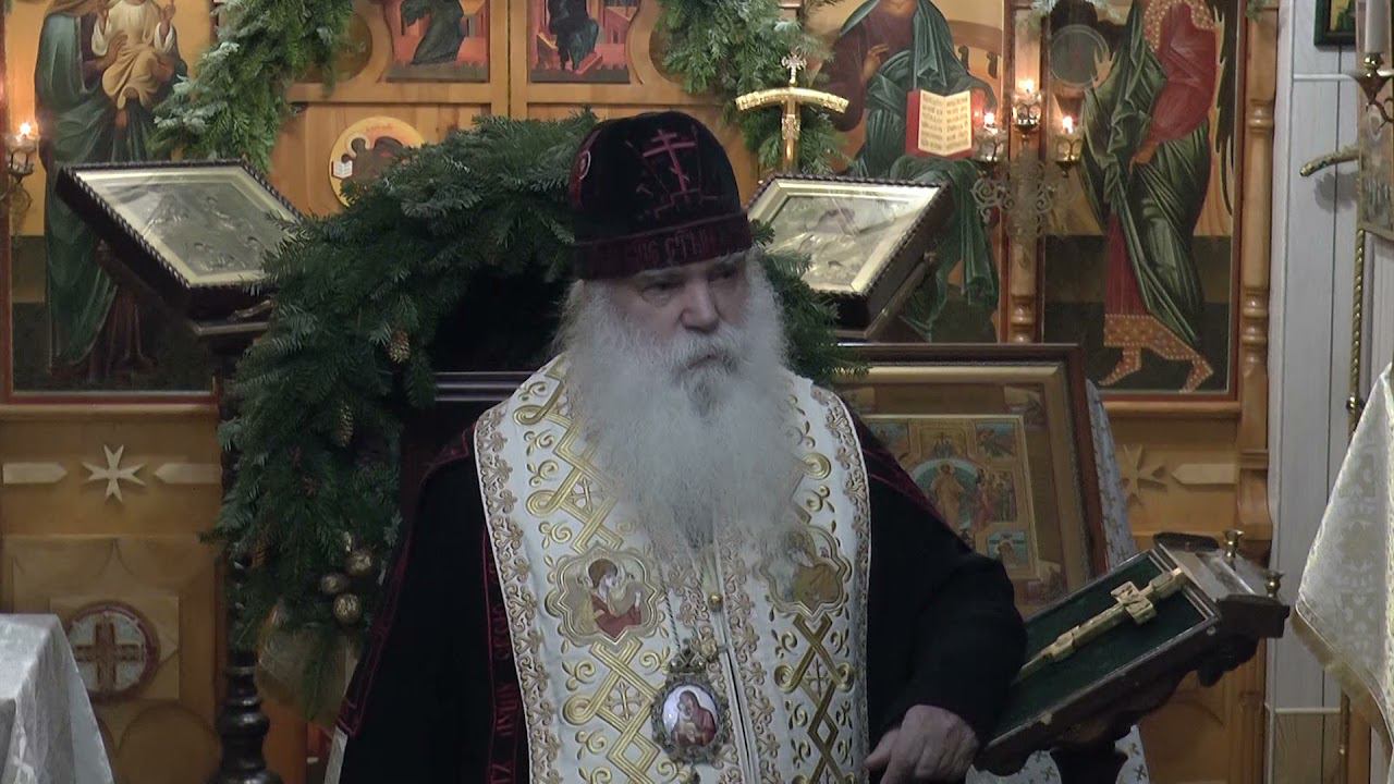 Проповедь Предстоятеля Церкви перед исповедью 09_01_2022 смотреть онлайн