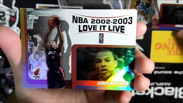 Opening 2002-03 Topps NBA Love It Live (20 Card Set) #unboxing смотреть онлайн