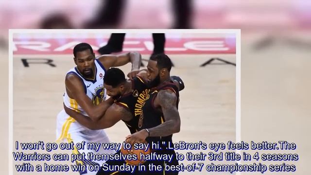 Irked Cavs see more fireworks, force, emotion vs Warriors смотреть онлайн