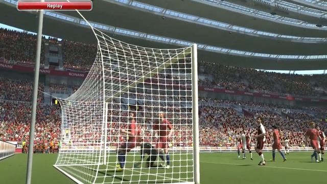 Russia VS Latvia | PES 14 смотреть онлайн