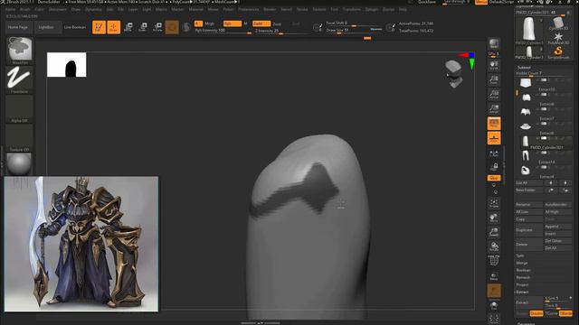 Блокинг_рыцаря_по_концепту_в_zbrush_часть_1_⧸_blocking_for_knight смотреть онлайн