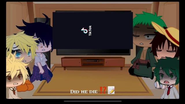 Anime Characters React To Each Other| Part 1| One Piece￼ | Currently On Hold Sorry!!!!￼