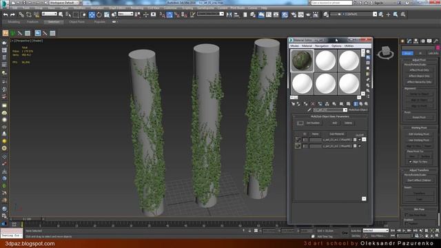 Подготовка 3d модели для загрузки на сток 3ddd