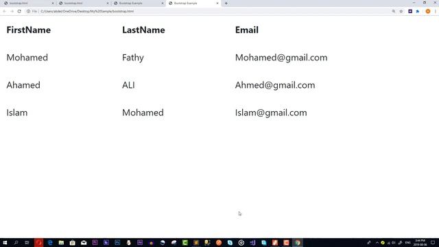 6- Bootstrap 4 Tables [Arabic] смотреть онлайн