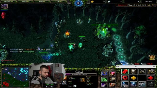 DOTA NERUBIAN ASSASSIN 2000 DAMAGE: INSTANT KILL (25+ KILLS) смотреть онлайн
