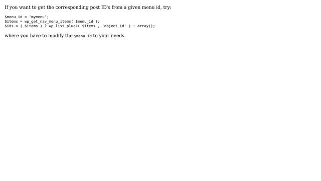 Wordpress: Output Post ID for all nav_items (3 Solutions!!) смотреть онлайн