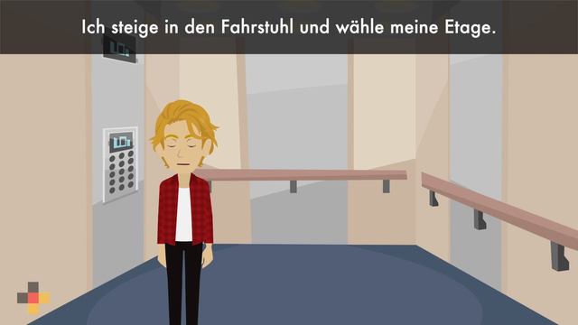 Learn Useful German - in the elevator - im Fahrstuhl смотреть онлайн