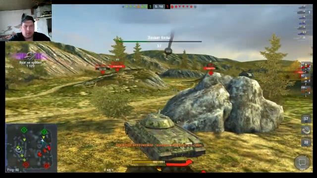 три боя во взводе в WOT Blitz смотреть онлайн