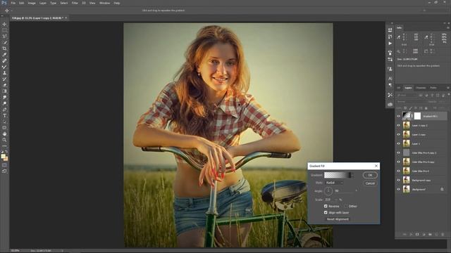 Cinematic Color Grading Photoshop Tutorial [Photo Effect] смотреть онлайн