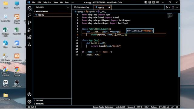 Kivy Layout and Widgets смотреть онлайн