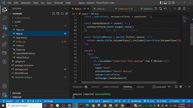 Tailwind CSS Beginner Course: PART 3 : VS code Tailwind intellisense смотреть онлайн