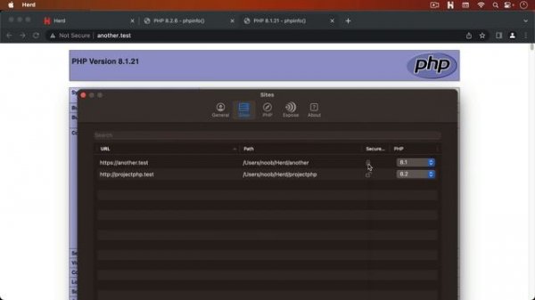 Laravel Herd - PHP Development Environment for Mac