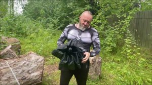 Складной зонт (полуавтомат) с секретами. Стальная Твердь