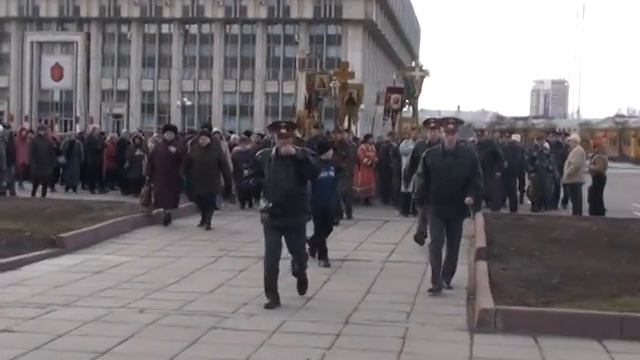Крестный ход. Тула. 19.04.2009