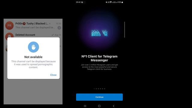 This Channel Cannot Be Displayed Telegram Because It Was Used To Spread ? Fixed Telegram Error