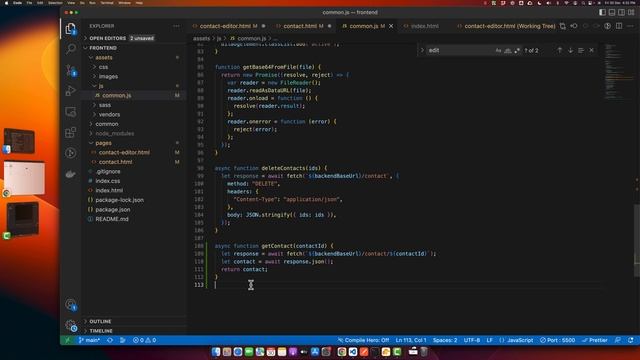 Google Contacts FullStack Clone With HTML5+SASS+Javascript + Nodejs + Express.js + MySQL - Part 11 смотреть онлайн