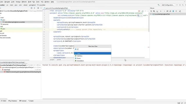 Part 1 - Setting up Automation using Cucumber JVM with SpringBoot смотреть онлайн