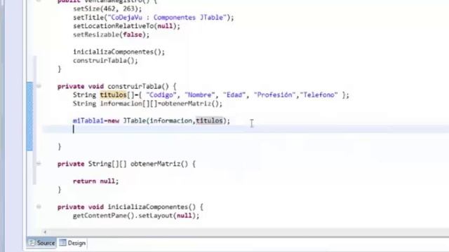 Llenar JTable desde BD con MySql смотреть онлайн
