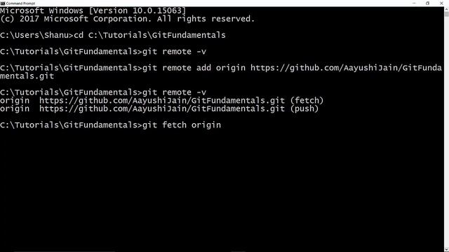 Git Fundamentals - Chapter 12 - How to fetch from remote repository? смотреть онлайн