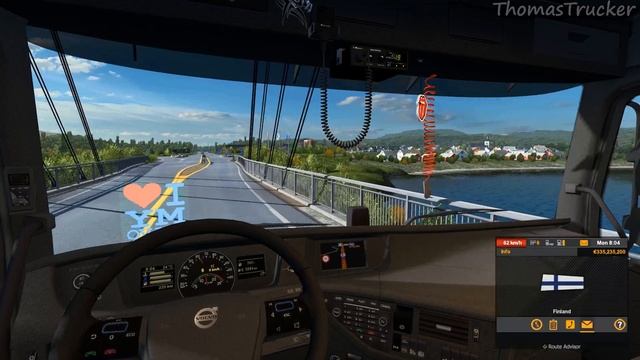 Volvo FMX (ETS2 1.37) Euro Truck Simulator 2 смотреть онлайн