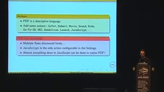 HITB SecConf 2009 Malaysia: PDF Origami Strikes Back 1/6 смотреть онлайн