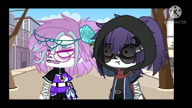 💜 | НАСТЯ ! | meme ? | UnderTale AU | Gacha Club | Ласт × Блу | 💙 смотреть онлайн