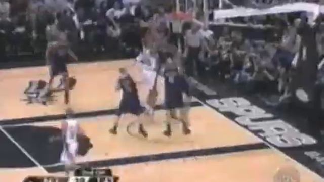 Tim Duncan (21pts/20rebs/10asts/8blks) Close to Quadruple Double (2003 Finals) смотреть онлайн