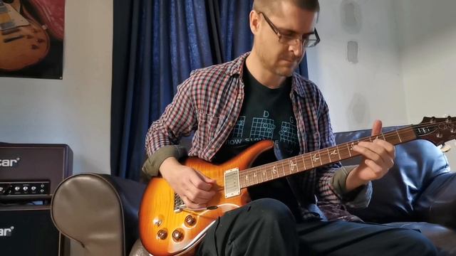 Sunday jam. PRS DGT guitar, Blackstar Artisan 30 amp. смотреть онлайн