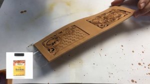 Как искусственно состарить кожу. Покраска Антик пастой.