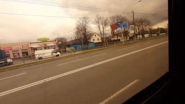 Поездка на автобусе г.Гомеля МАЗ 105.465 AI 8645-3 маршрут 55 смотреть онлайн