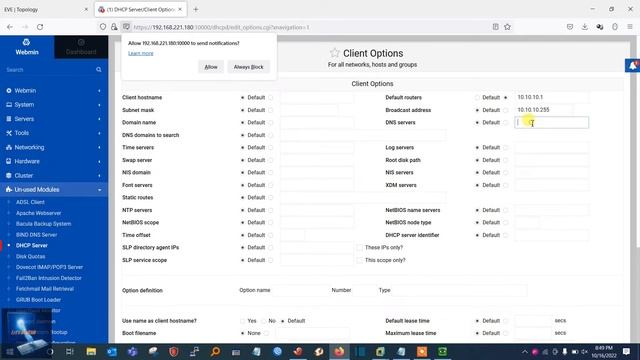 Step-by-Step Guide: Configuring DHCP Server With Webmin On CentOS