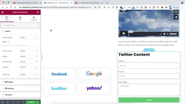 Click to Alter Content | Interactive Elementor Tab | WordPress Elementor Pro Tutorial смотреть онлайн
