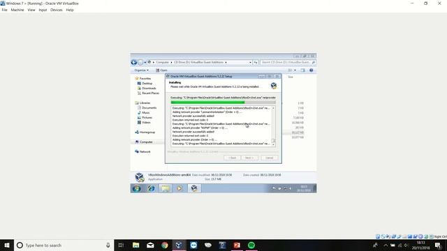 Installing VirtualBox guest additions on Windows 7 смотреть онлайн