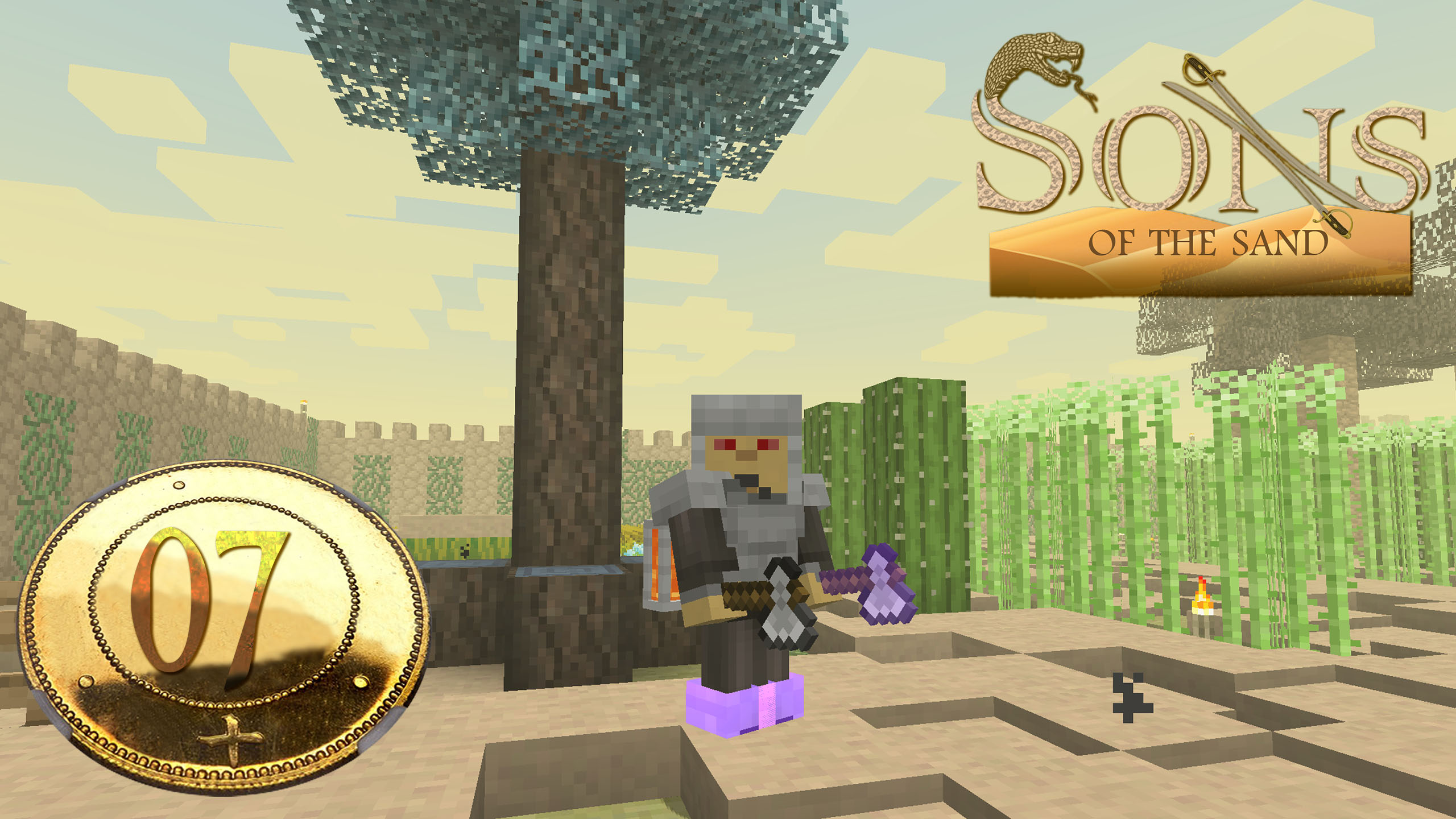 Менрил. Майнкрафт с модами 1.16.5 Sons of the Sand - серия 7 смотреть онлайн