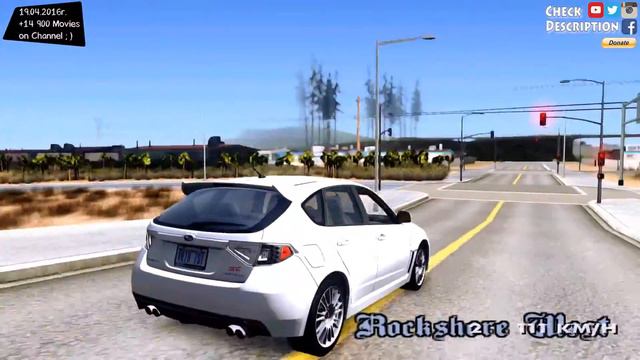 Subaru Impreza WRX STi 2008 - GTA MOD _REVIEW смотреть онлайн